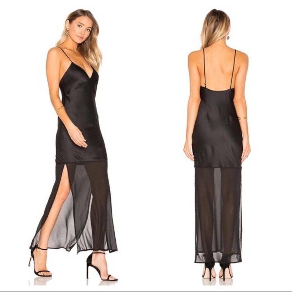 House of Harlow x Revolve Black Tracy Dress Size Small